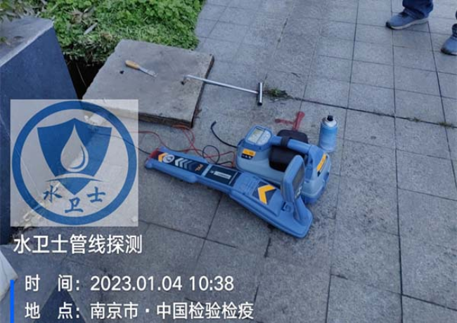 马鞍山金属管道探测案例-南京某产品检测中心