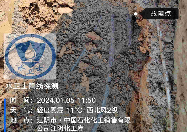 马鞍山电缆故障检测案例-中石化江阴化工库